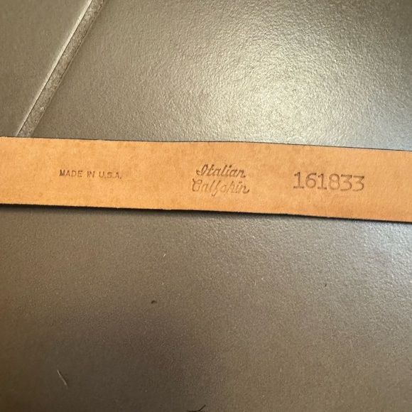 LEJON Italian Calfskin Size XL Women’s Black Leather Gold Buckle Made in USA EUC - Picture 8 of 14